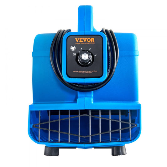 DL-120-M1 - VEVOR 600 CFM Floor Blower, Adjustable Speed & Timer