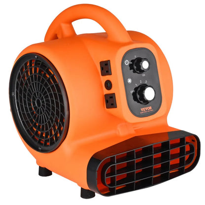 VV-FXZGFJ1450 - High-Velocity Floor Blower with 1000 CFM & Adjustable Angles