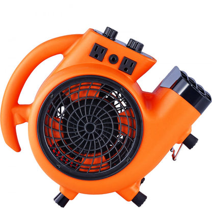 VV-FXZGFJ1450 - High-Velocity Floor Blower with 1000 CFM & Adjustable Angles