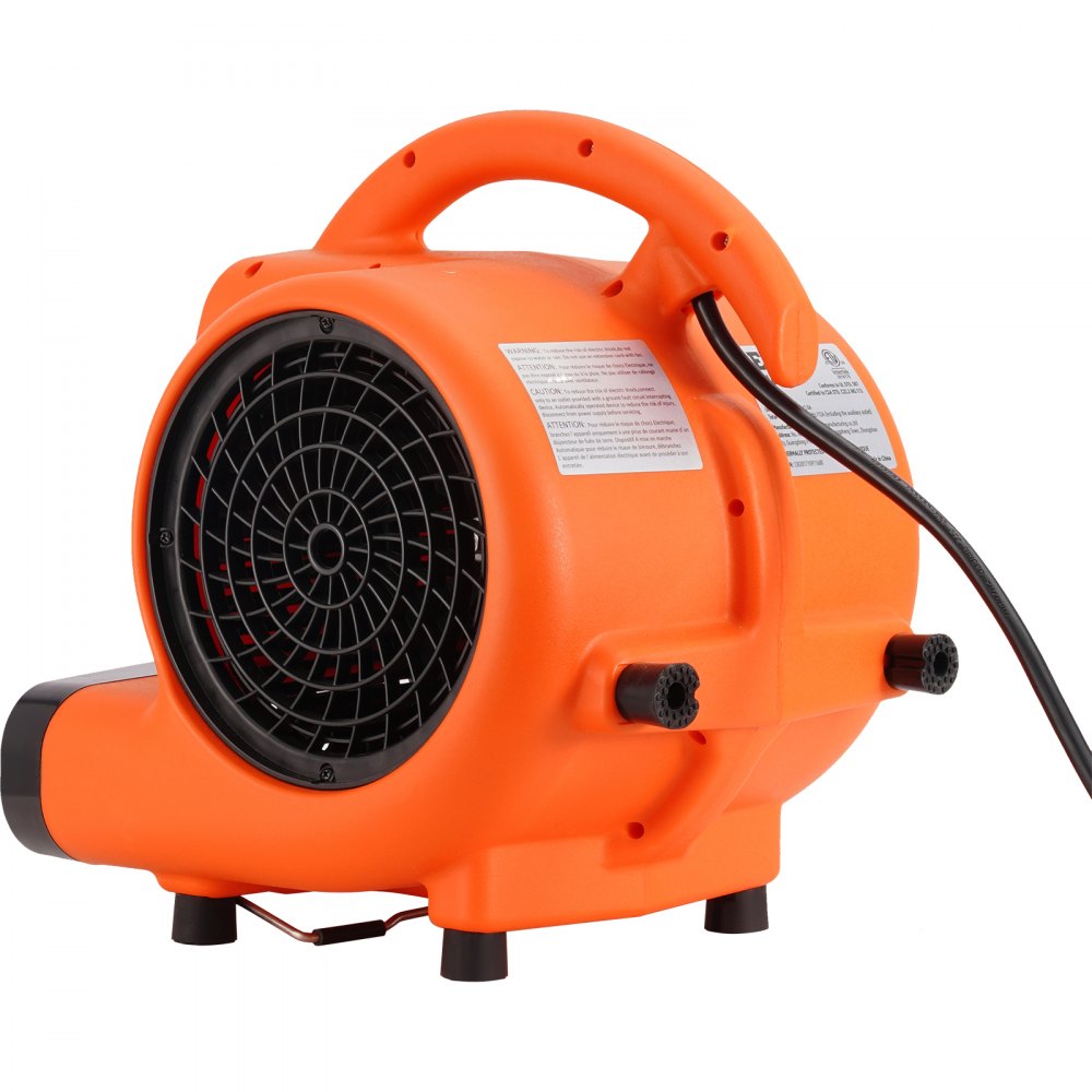 VV-FXZGFJ1450 - High-Velocity Floor Blower with 1000 CFM & Adjustable Angles
