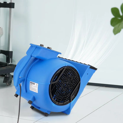 CL-370-M - 2600 CFM Portable Floor Blower with Adjustable Angles