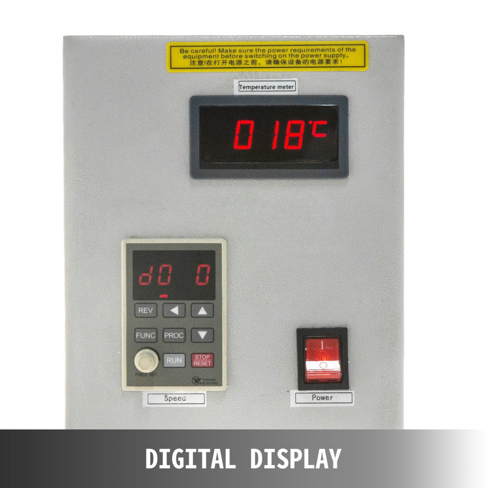 010869864950 - 5L Jacketed Reactor with Digital Display & Variable Speed Motor