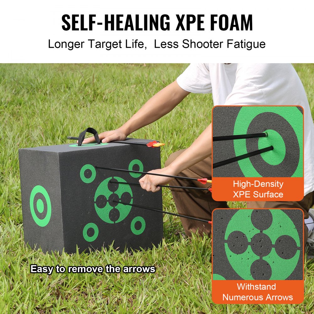 XJY-16 - 16" VEVOR Archery Target, Lightweight with Carry Handle