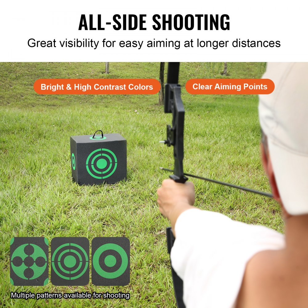 XJY-16 - 16" VEVOR Archery Target, Lightweight with Carry Handle