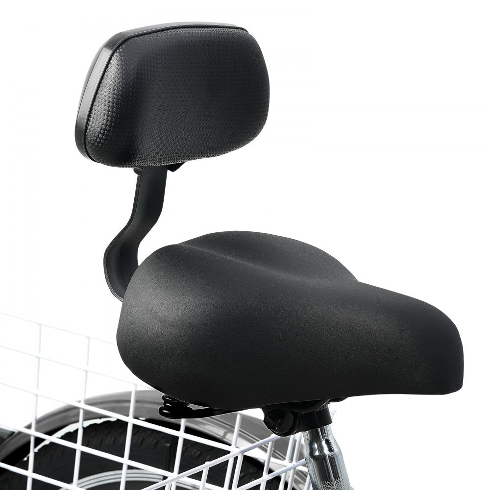 SS002-3B - Stable 26-Inch Carbon Steel Adult Tricycle for Safe Riding