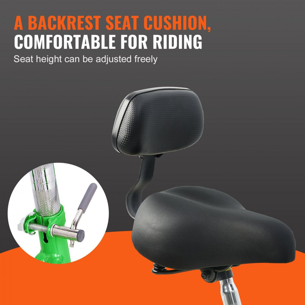 SS002-3A - Easy Assembly VEVOR 26" Adult Tricycle, Smooth Ride & Stability