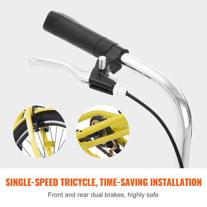 SS003-5C - VEVOR 24-Inch Adult Tricycle for Safe Leisure Rides