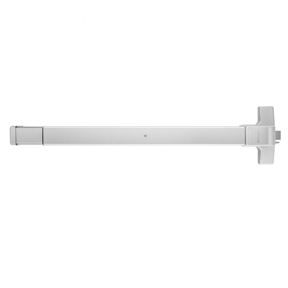 500P - Durable Carbon Steel Push Bar Door Lock, 28"-41" Fit, Keyed Security