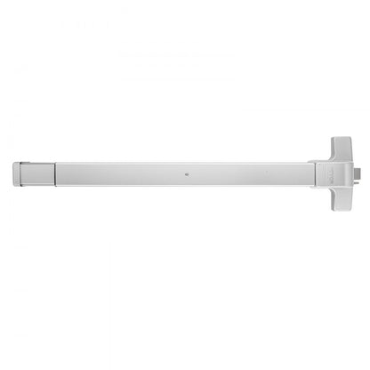 500P - Durable Carbon Steel Push Bar Door Lock, 28"-41" Fit, Keyed Security