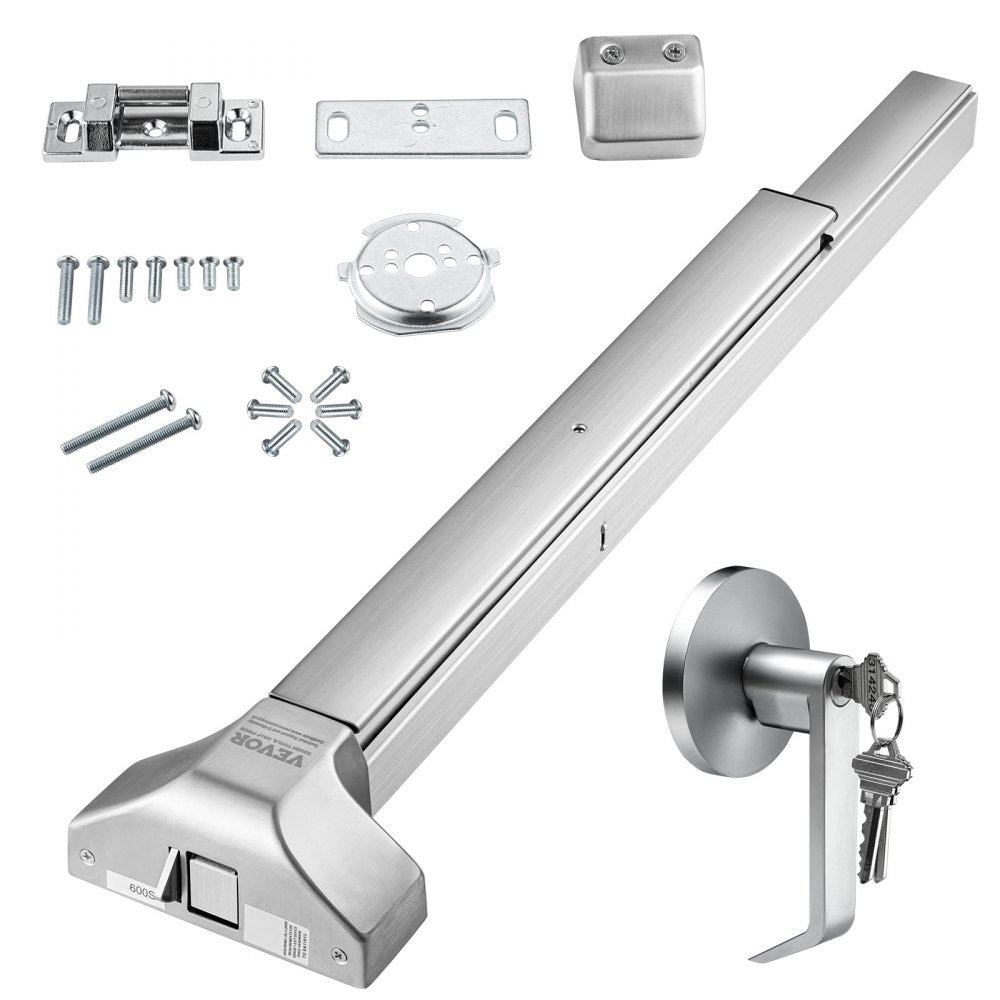 600S - 31" Rust-Resistant Stainless Steel Panic Exit Push Bar