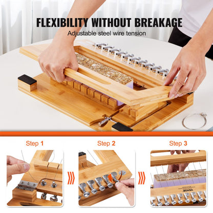 KH-Q05 - Efficient Soap Cutter for 12 Bars, 1 Inch Thick