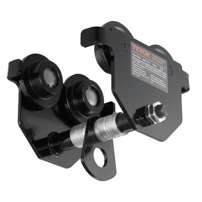 0.5T-F - Adjustable 1100 lbs VEVOR Manual Trolley for I-beams, 2.5-5.5" Width