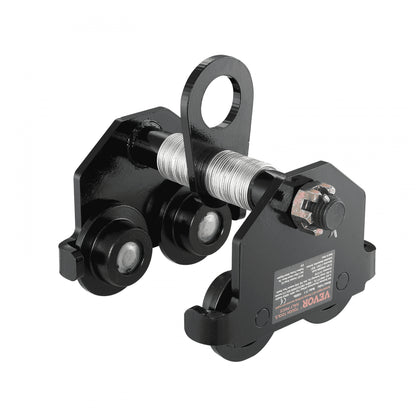 2T-F - Adjustable 2 Ton VEVOR Push Beam Trolley for Steel Beams