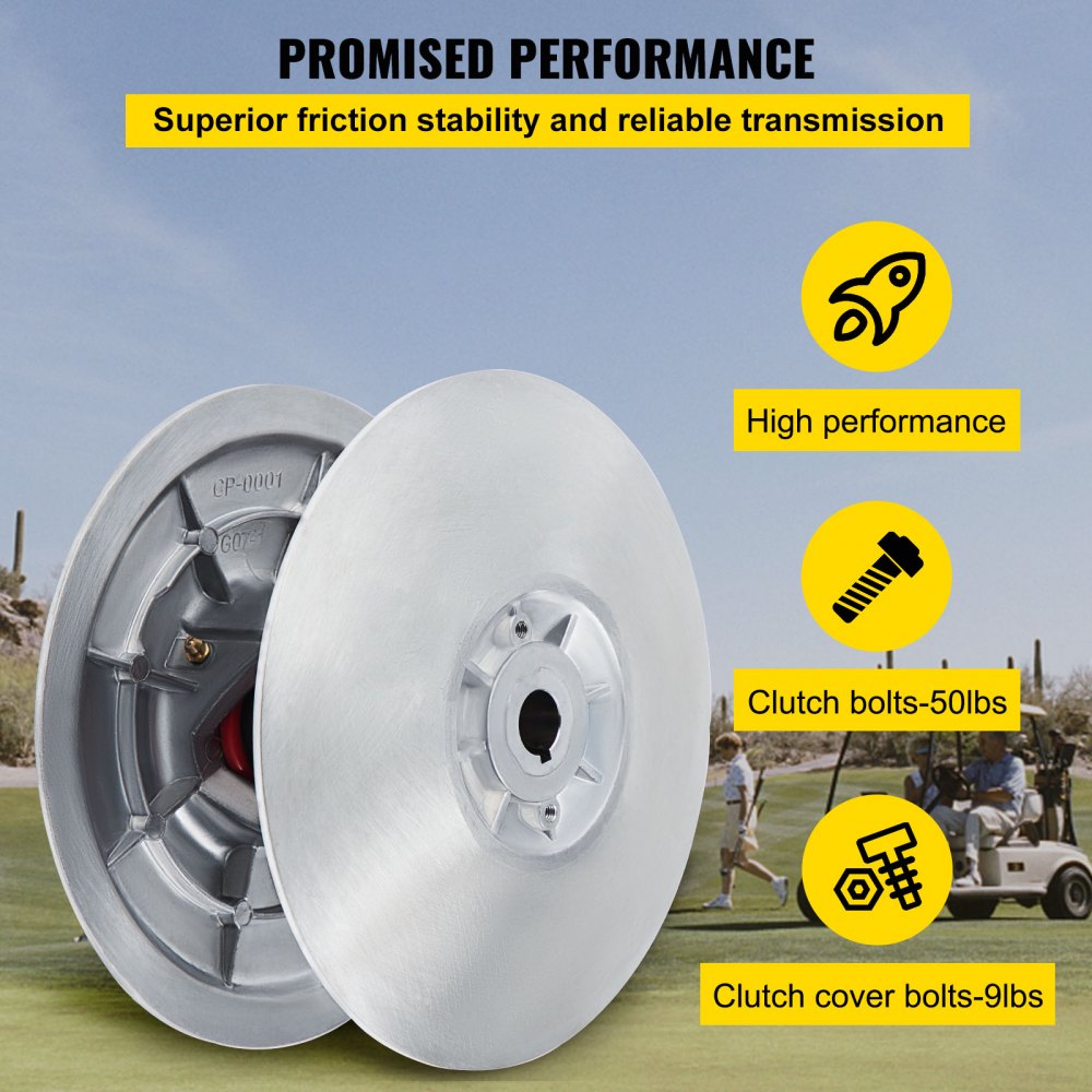 VVV-DC-G2G22 - Durable Aluminum Golf Cart Clutch Kit for Yamaha G2-G28