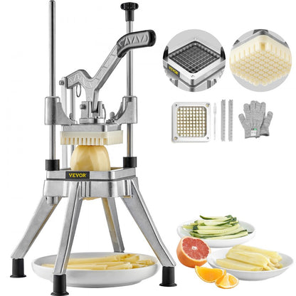 J002-01/02 - Heavy-Duty Vegetable Chopper with 3/8-Inch Dicing Capability
