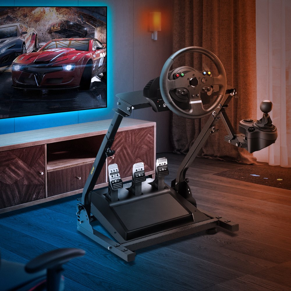 G29ZDJ - Adjustable Carbon Steel Racing Simulator Cockpit for All Heights