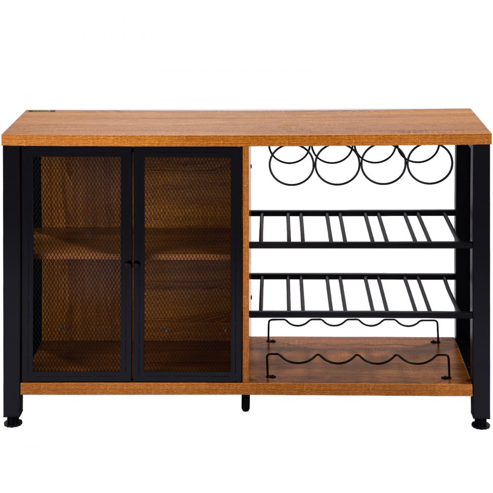 VV-BCHJG-PZ-47in - Versatile Industrial Bar Cabinet for Living Room & Dining Decor