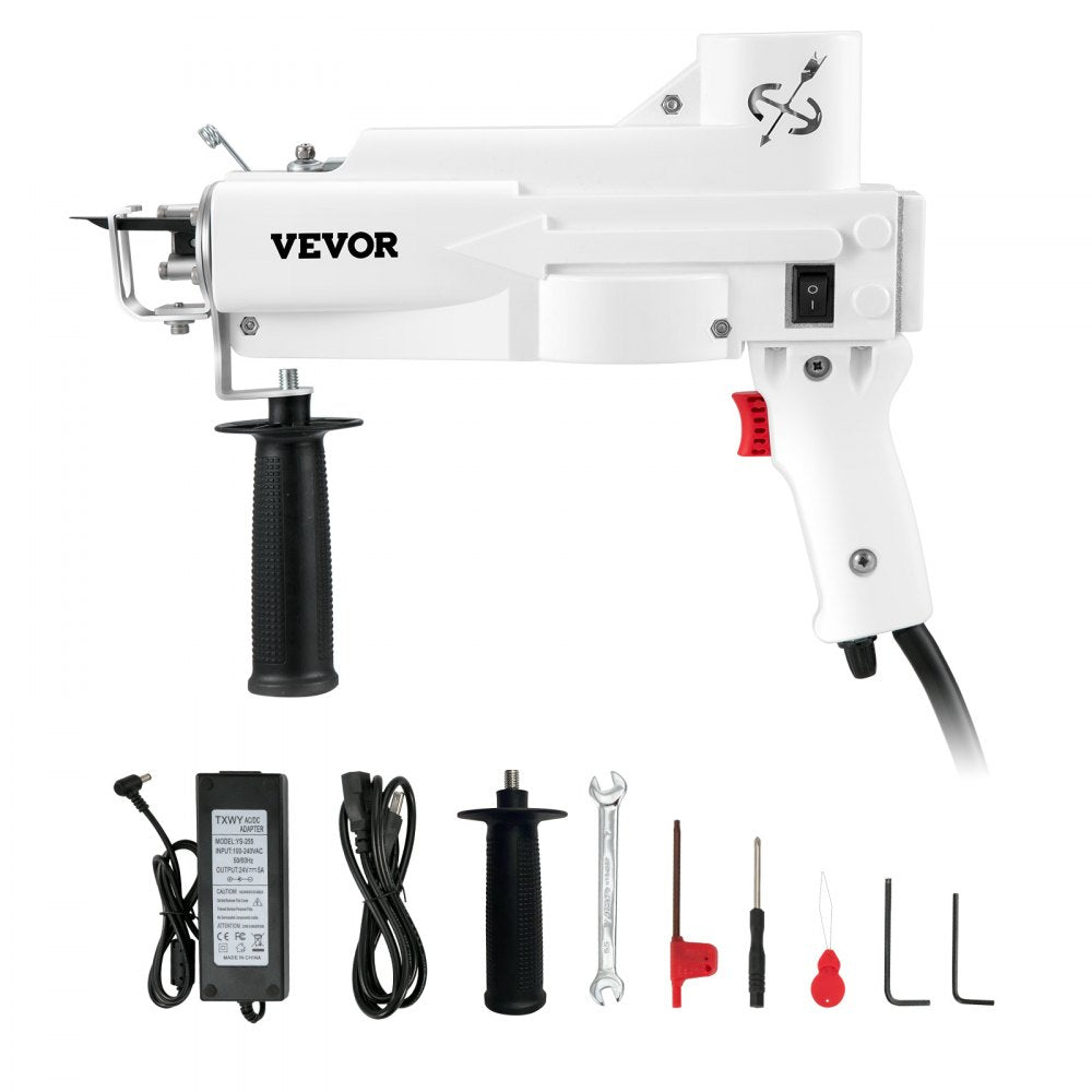 GR-1 - VEVOR Electric Tufting Gun for Easy Carpet Crafting