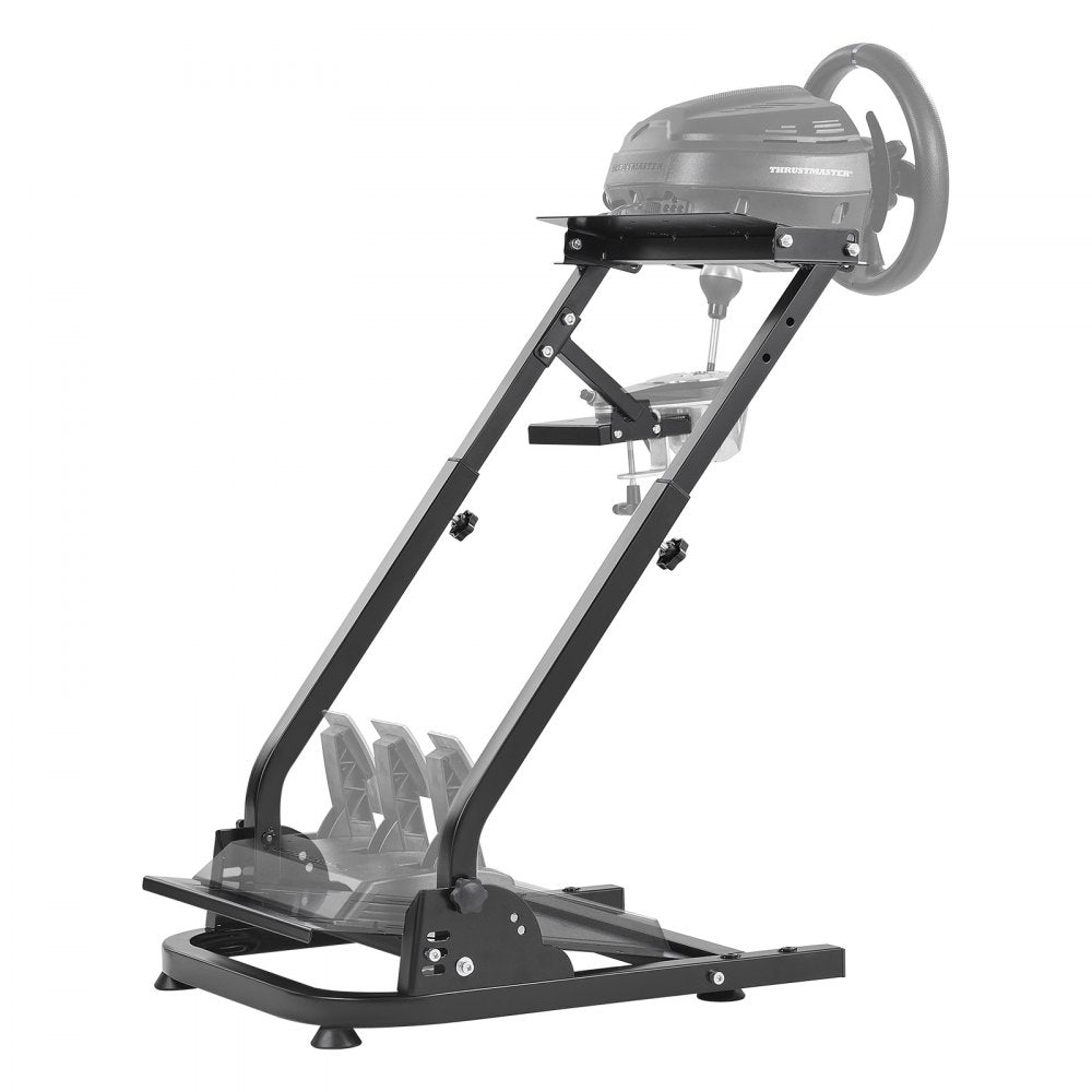 G920ZDJ - Heavy-Duty Carbon Steel Racing Wheel Stand for Thrilling Gaming