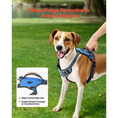 WMDY24298 - Adjustable No Pull Dog Harness for Large Breeds, Reflective Safety