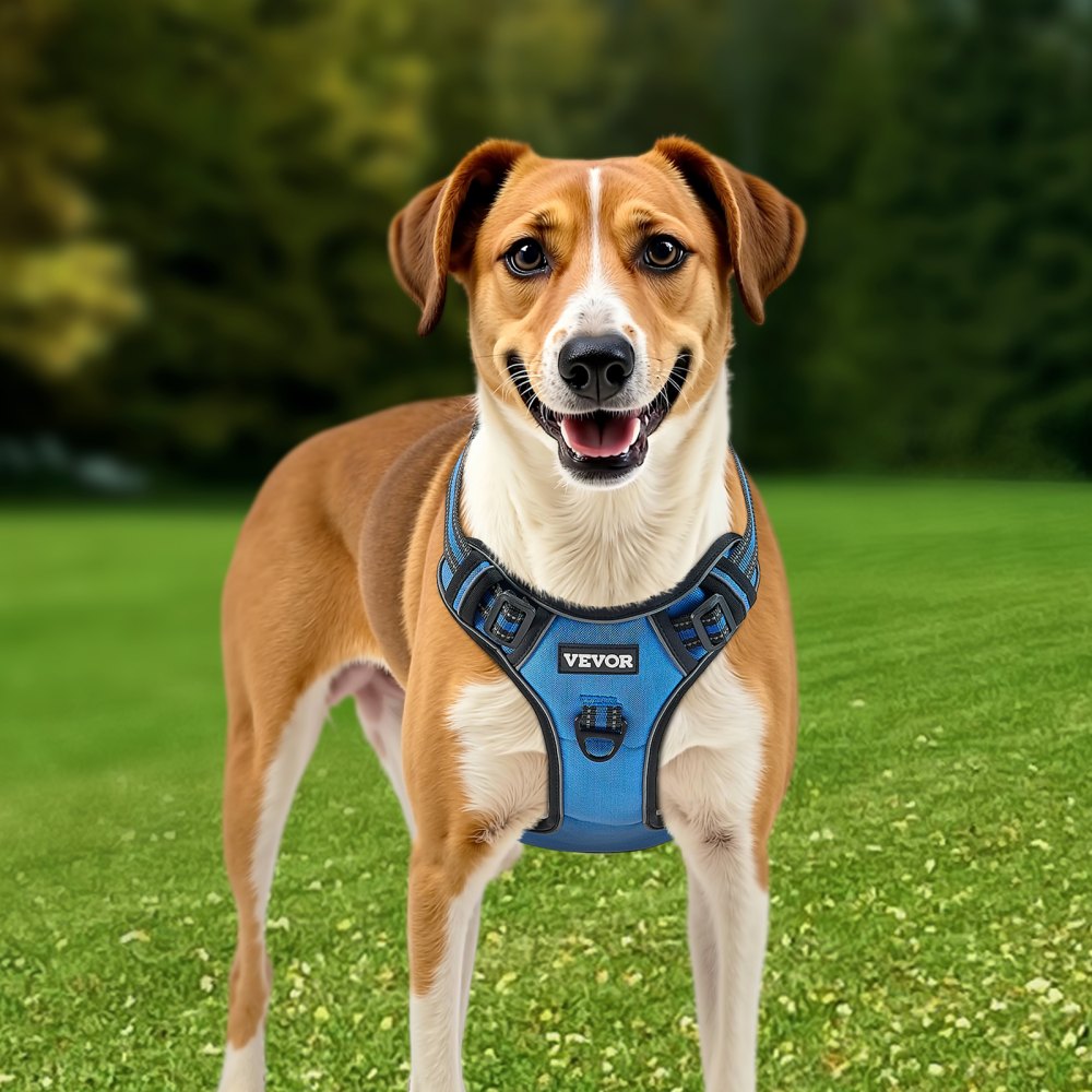WMDY24298 - Adjustable No Pull Dog Harness for Large Breeds, Reflective Safety