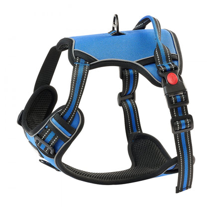 WMDY24298 - Adjustable No Pull Dog Harness for Large Breeds, Reflective Safety