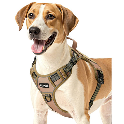 WMDY24299 - Adjustable No Pull Harness for Large Dogs with Reflective Stitching