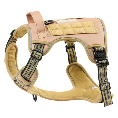 WMDY24299 - Adjustable No Pull Harness for Large Dogs with Reflective Stitching