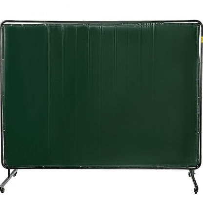 010460804961 - 6' x 8' Portable Welding Screen with Flame-Resistant Vinyl