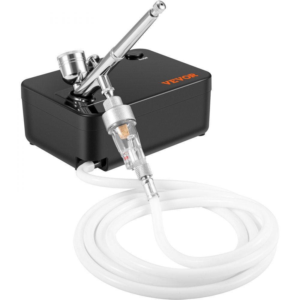 010798203876 - VEVOR Portable Airbrush Set with 0.2mm to 0.5mm Tips
