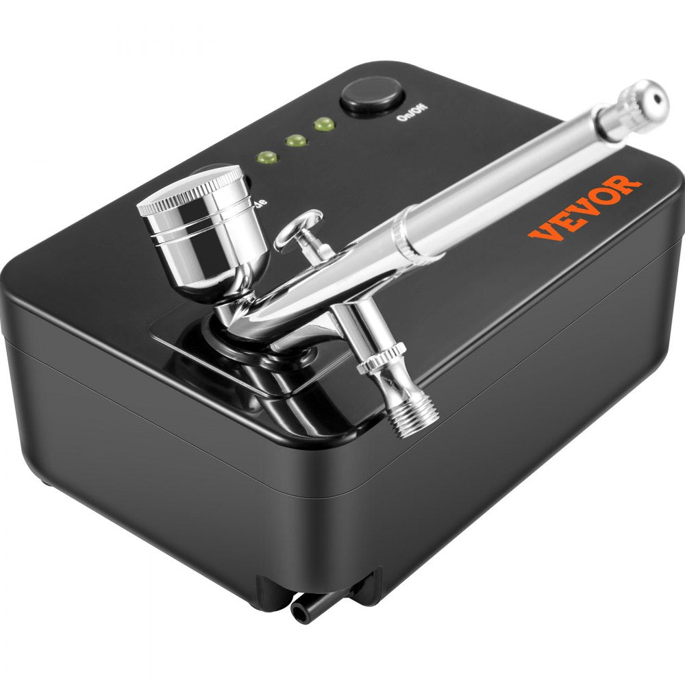 010798203876 - VEVOR Portable Airbrush Set with 0.2mm to 0.5mm Tips