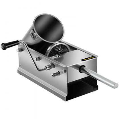 HS-3L - 3L Stainless Steel Sausage Stuffer with 5 Tubes