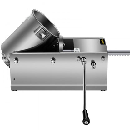 HS-3L - 3L Stainless Steel Sausage Stuffer with 5 Tubes