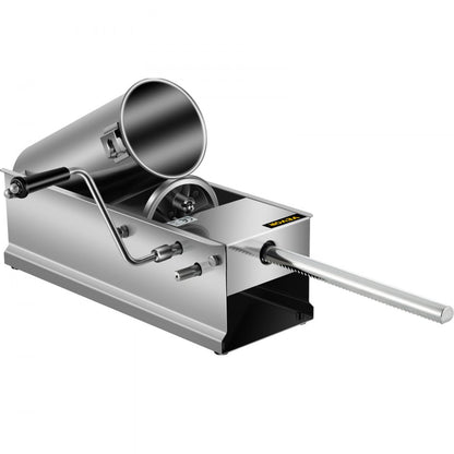 HS-5L - 5L Stainless Steel Sausage Stuffer with 5 Nozzles & Speed Control