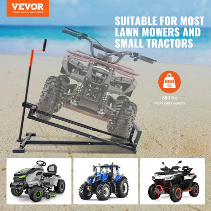 SX2800 - Heavy Duty Lawn Mower Lift Jack with Tool-Free Operation