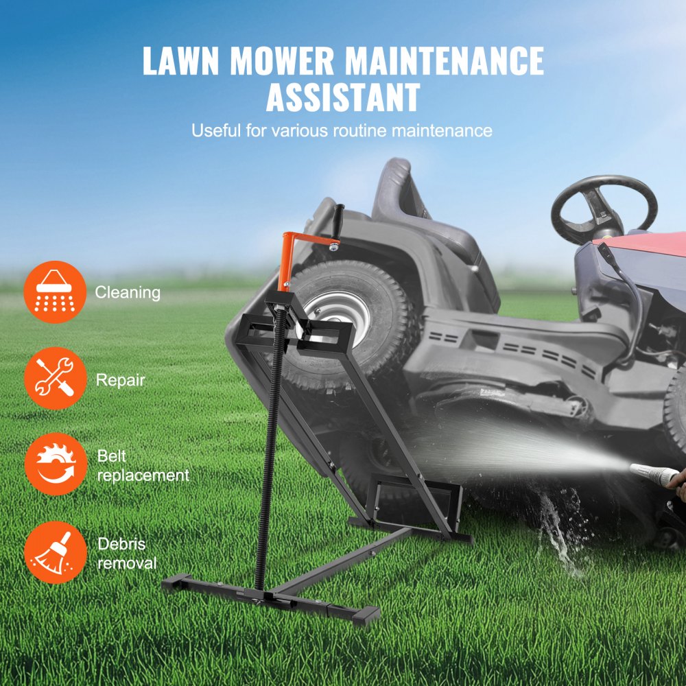 SX2800 - Heavy Duty Lawn Mower Lift Jack with Tool-Free Operation