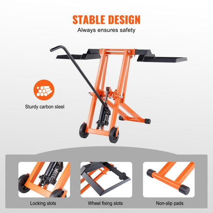 SX2806 - 500 Lbs Hydro Lawn Mower Lift for Easy Maintenance