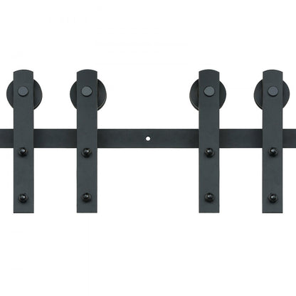 010-3.0m - Durable 8FT VEVOR Barn Door Hardware Kit for Easy Installation
