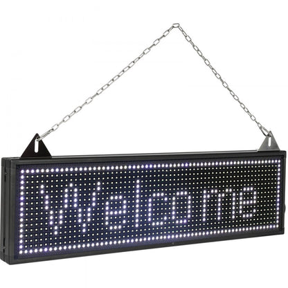 010219740152 - 64"x16" Indoor LED Scrolling Sign with WiFi/USB Control
