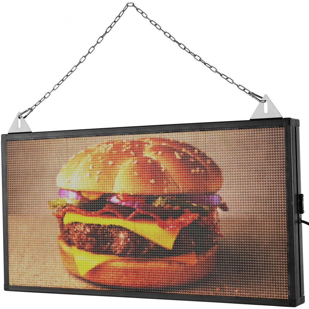 010251900042 - 27" x 14" VEVOR WiFi LED Scrolling Sign