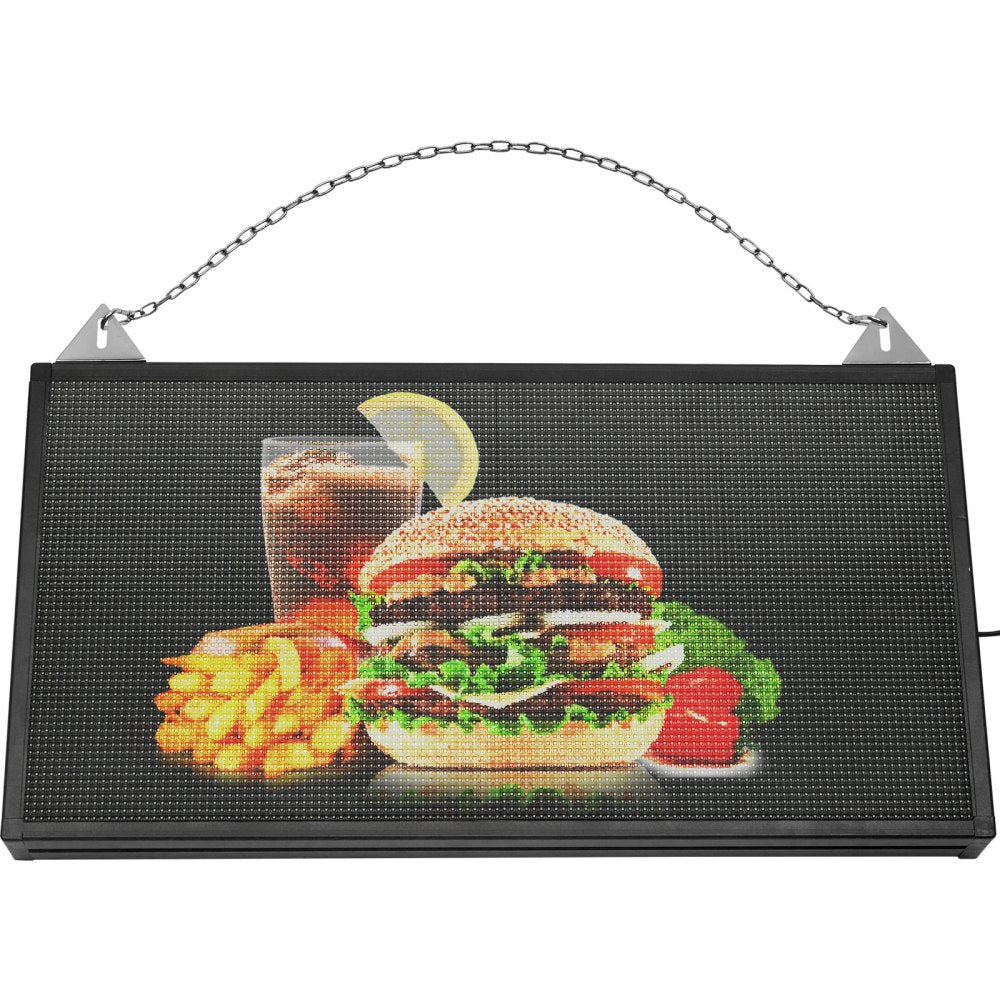 010251900042 - 27" x 14" VEVOR WiFi LED Scrolling Sign