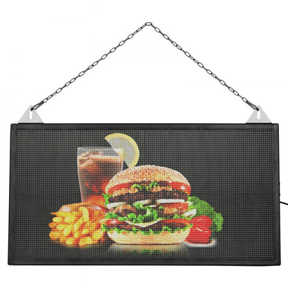 010251900042 - 27" x 14" VEVOR WiFi LED Scrolling Sign