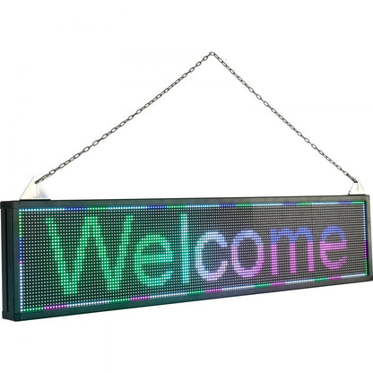 010375710187 - 40" LED Scrolling Sign with WiFi & USB Controls