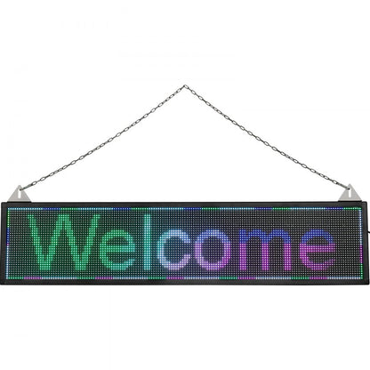 010375710187 - 40" LED Scrolling Sign with WiFi & USB Controls