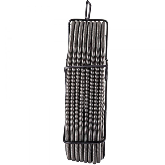 010502608805 - 75ft Manganese Steel Drain Cleaner Cable for 2-4 Inch Pipes