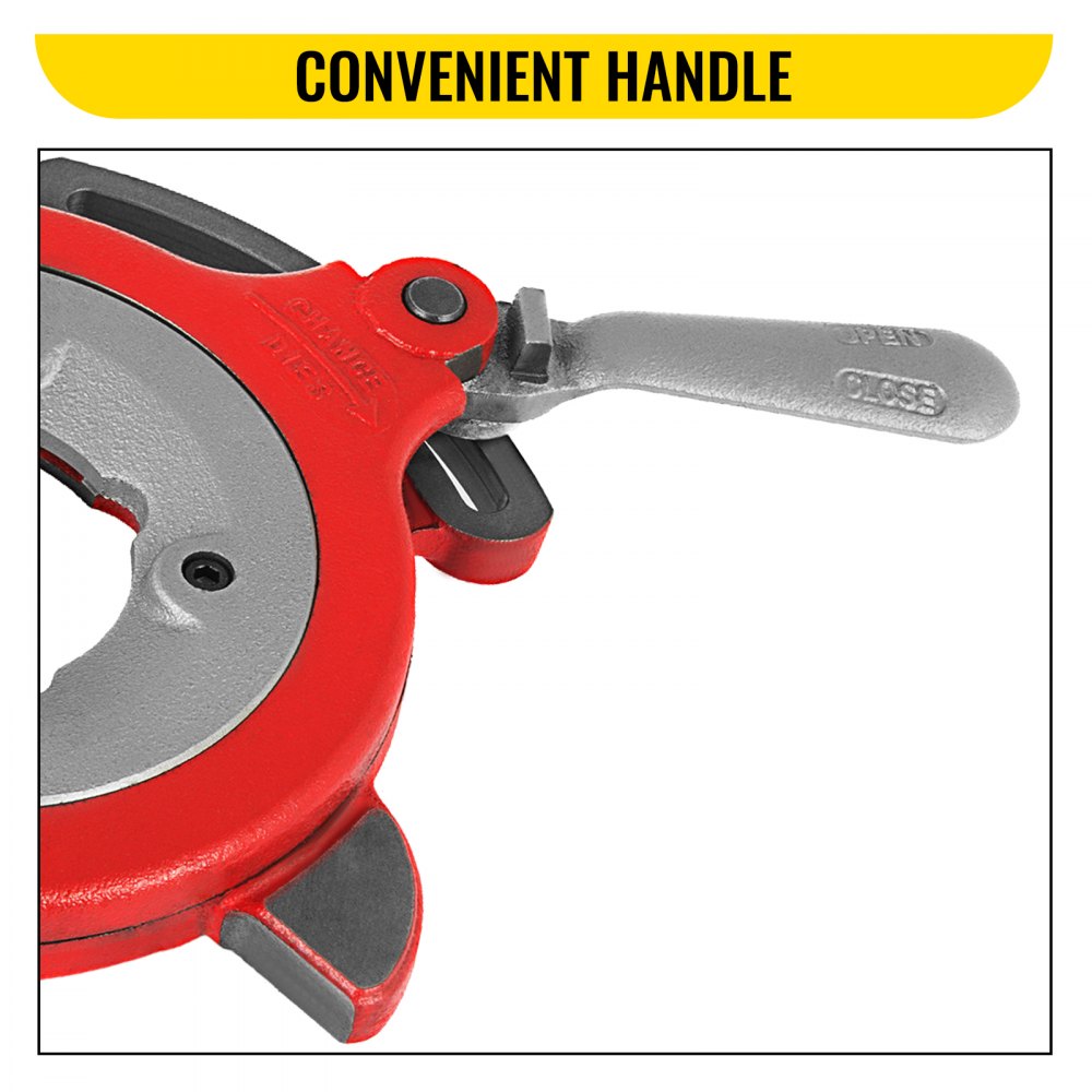 811A - Ductile Iron Self-Opening Dies Head for 1/8-2" Ridgid Models