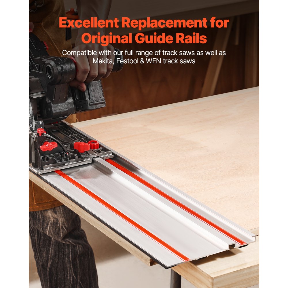0.7M - Premium 27.5 in Track Saw Guide Rail Kit for Precise Cuts