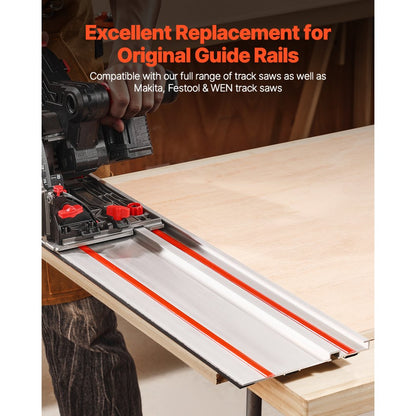 0.7M - Premium 27.5 in Track Saw Guide Rail Kit for Precise Cuts