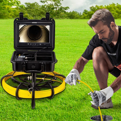 VV-SC-328 - 9" 720P Sewer Inspection Camera with Long Cable