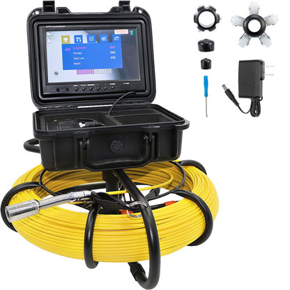VV-SC-328 - 9" 720P Sewer Inspection Camera with Long Cable